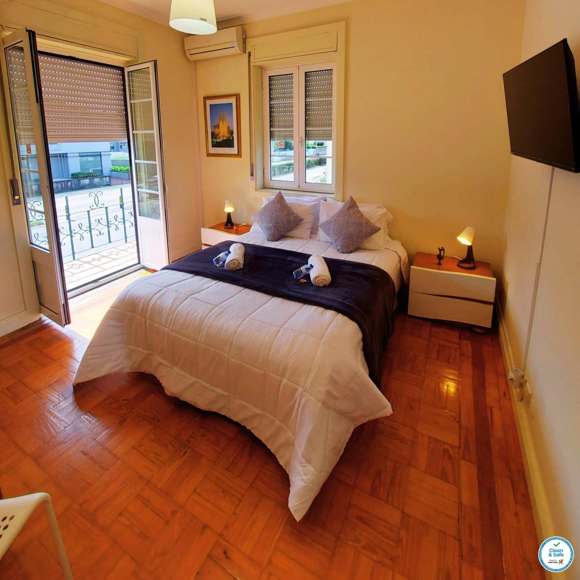 Imaculada Home Royal - Cobramos Estacionamento - Precisa Reservar Брага Экстерьер фото
